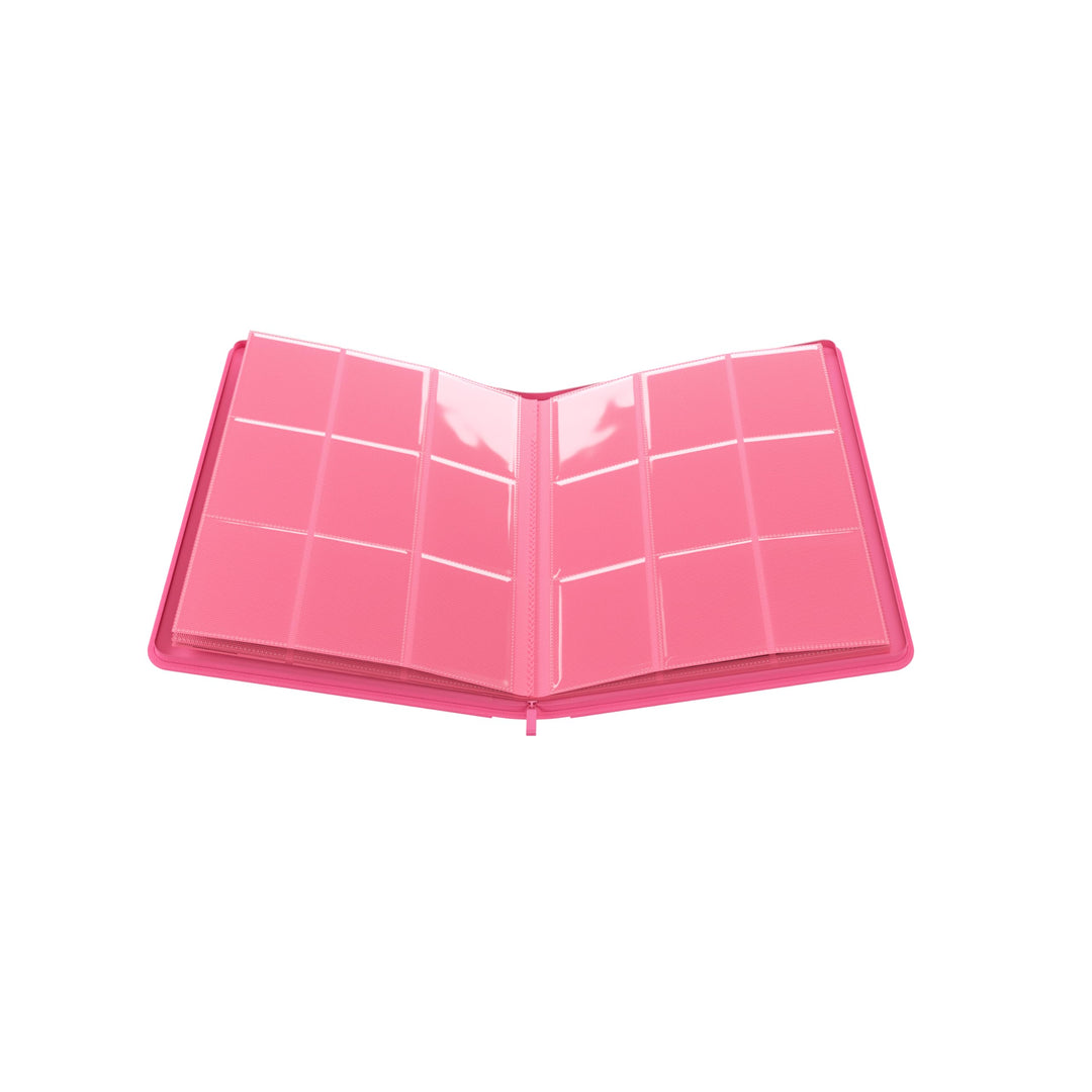 Gamegenic Zip-Up Album 18-Pocket - Pink Trading Card Game Organizer