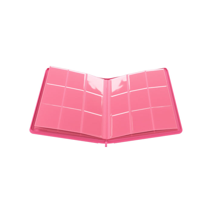 Gamegenic Zip-Up Album 18-Pocket - Pink Trading Card Game Organizer