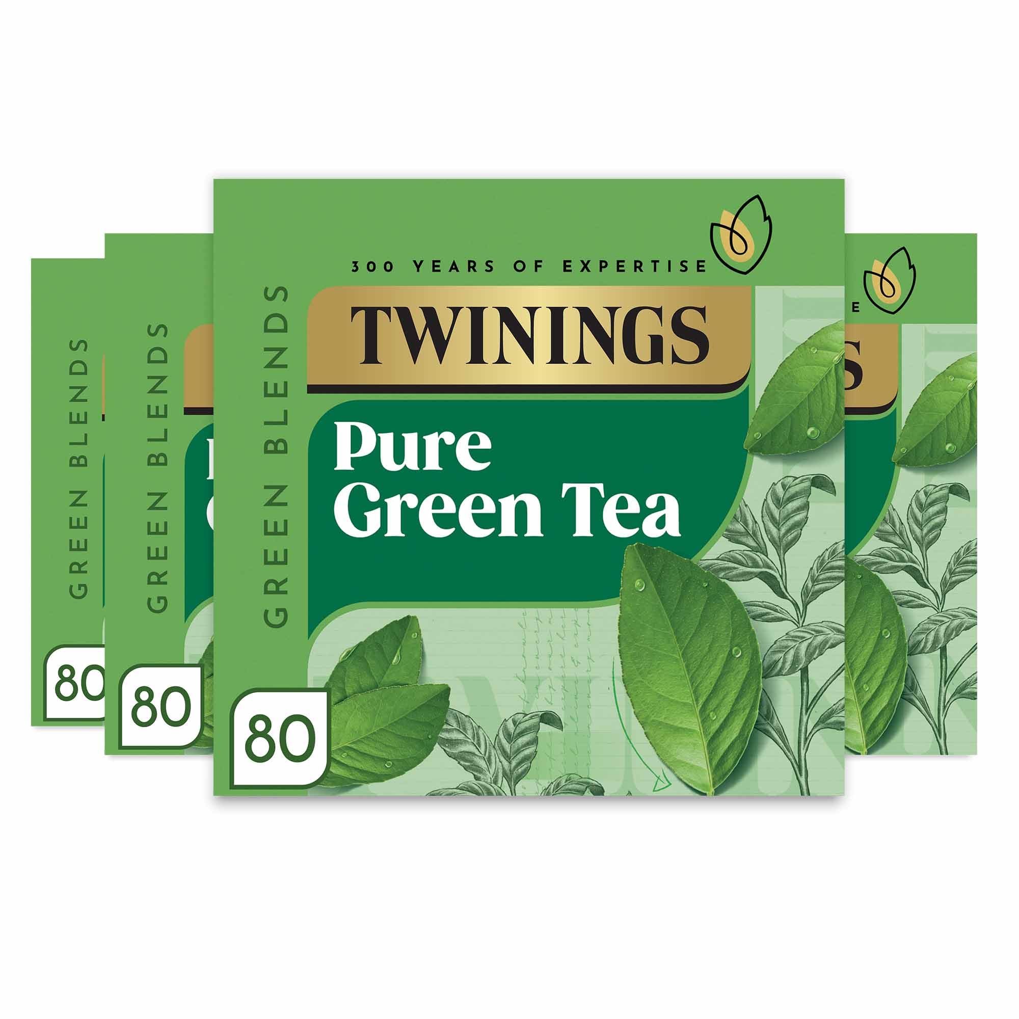 Twinings Pure Green Tea - 320 Tea Bags (Multipack of 4 x 80) 1