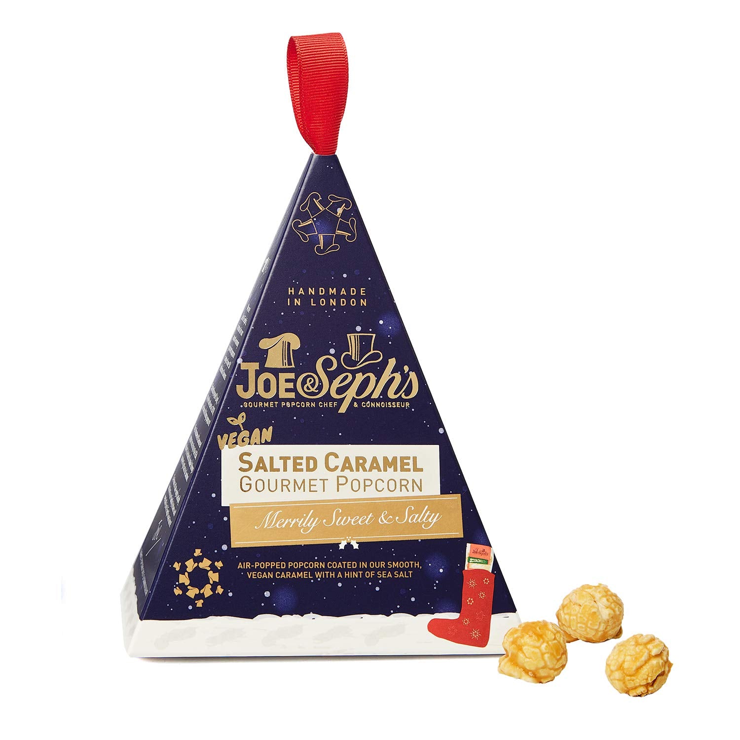 Joe & Seph's Vegan Salted Caramel Popcorn (4x80g) - 1 Star Great Taste Award Winner 1