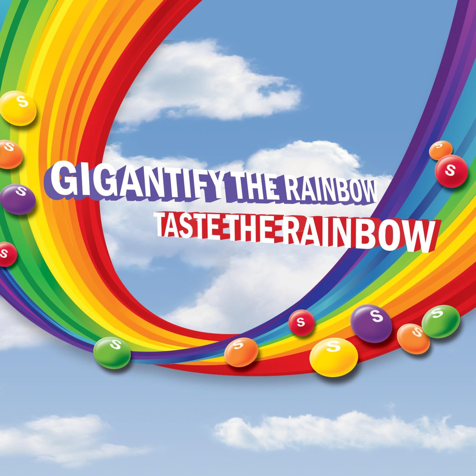 Skittles Giants Fruit Flavoured Sweets - 3x Bigger Size | 132g Bag 3