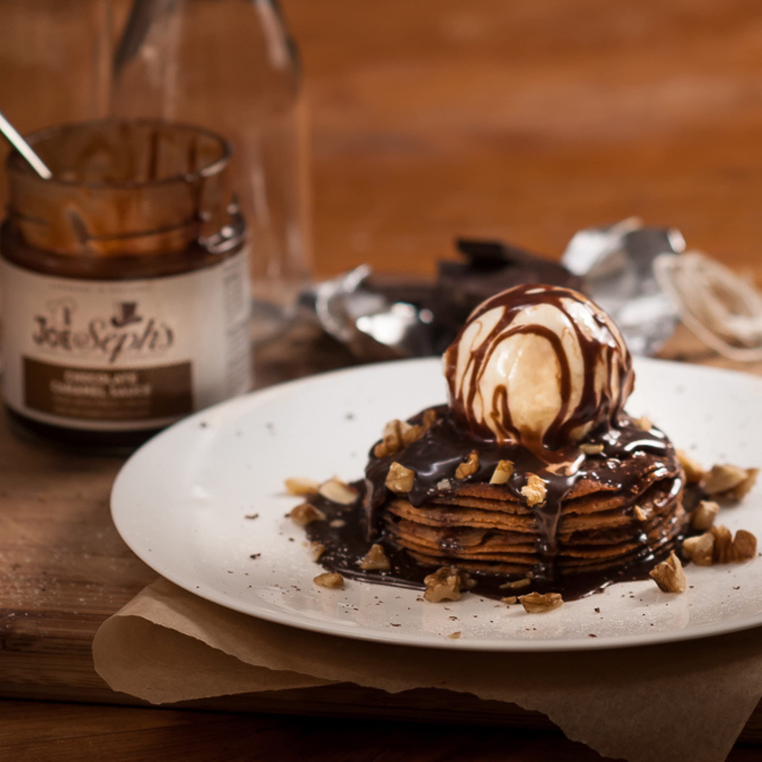 Joe & Seph's Chocolate Caramel Dessert Sauce Spread | Gluten-Free | 230g 5