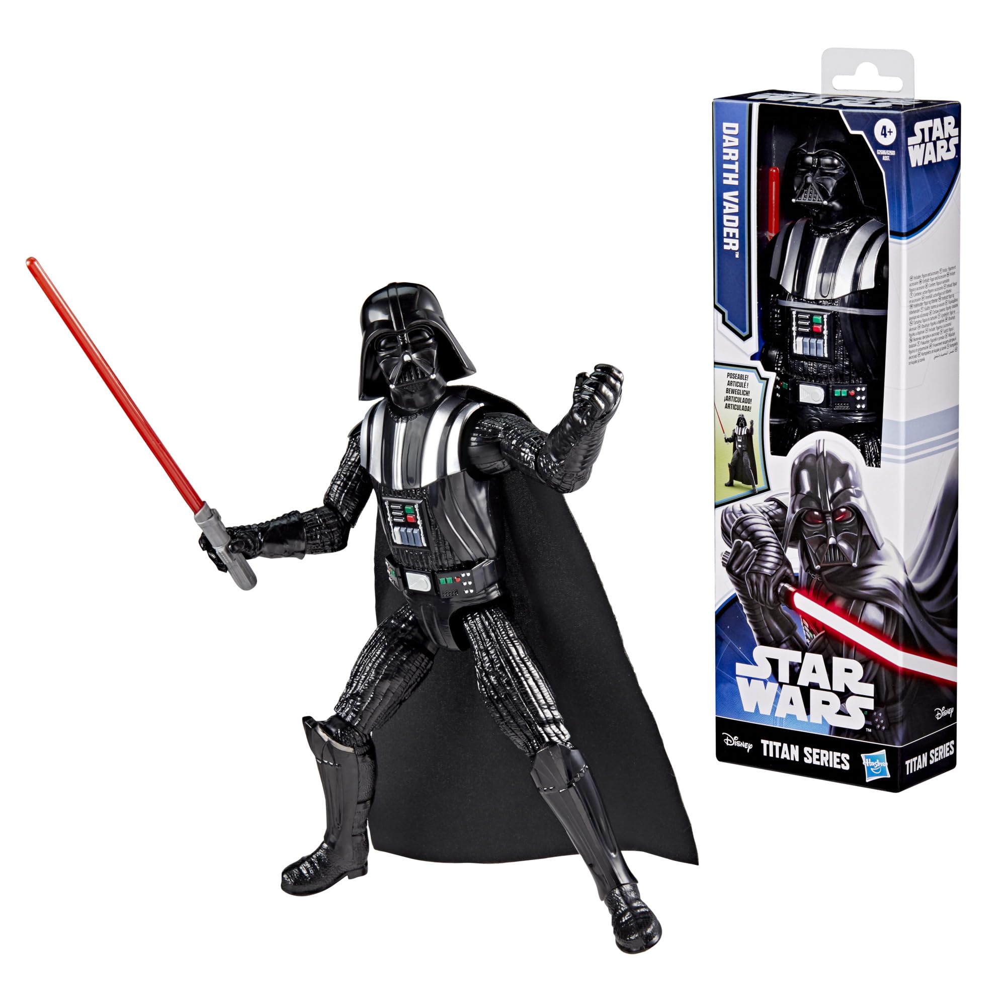 Star Wars Titan Series Darth Vader Action Figure - 30-cm Scale | 9 Points of Articulation 2