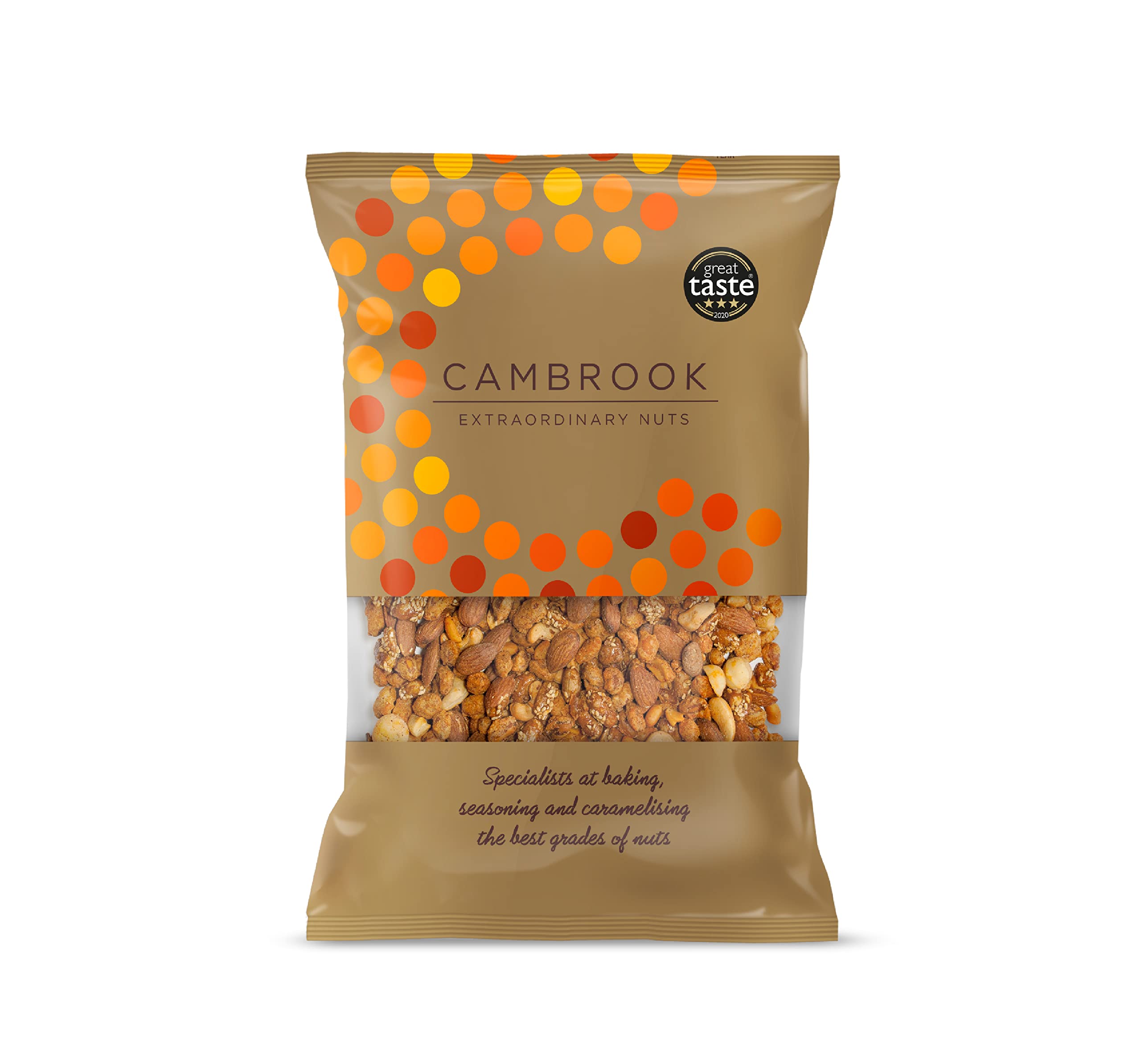 C Cambrook Extraordinary Nuts Mix 6 - Salted, Smoked & Caramelised Mixed Nuts | 1kg Bag