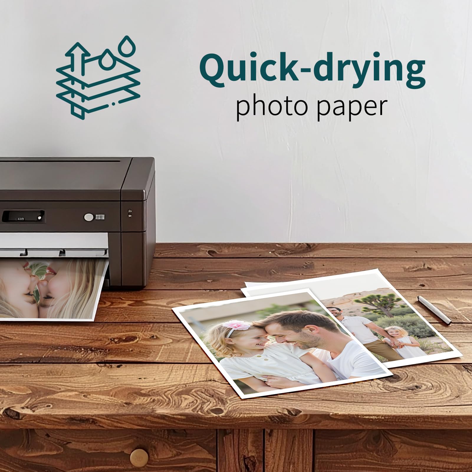 Ditwis Photo Paper - 100 Sheets A4 Glossy, 200 GSM Premium Quality for Inkjet Printing 4