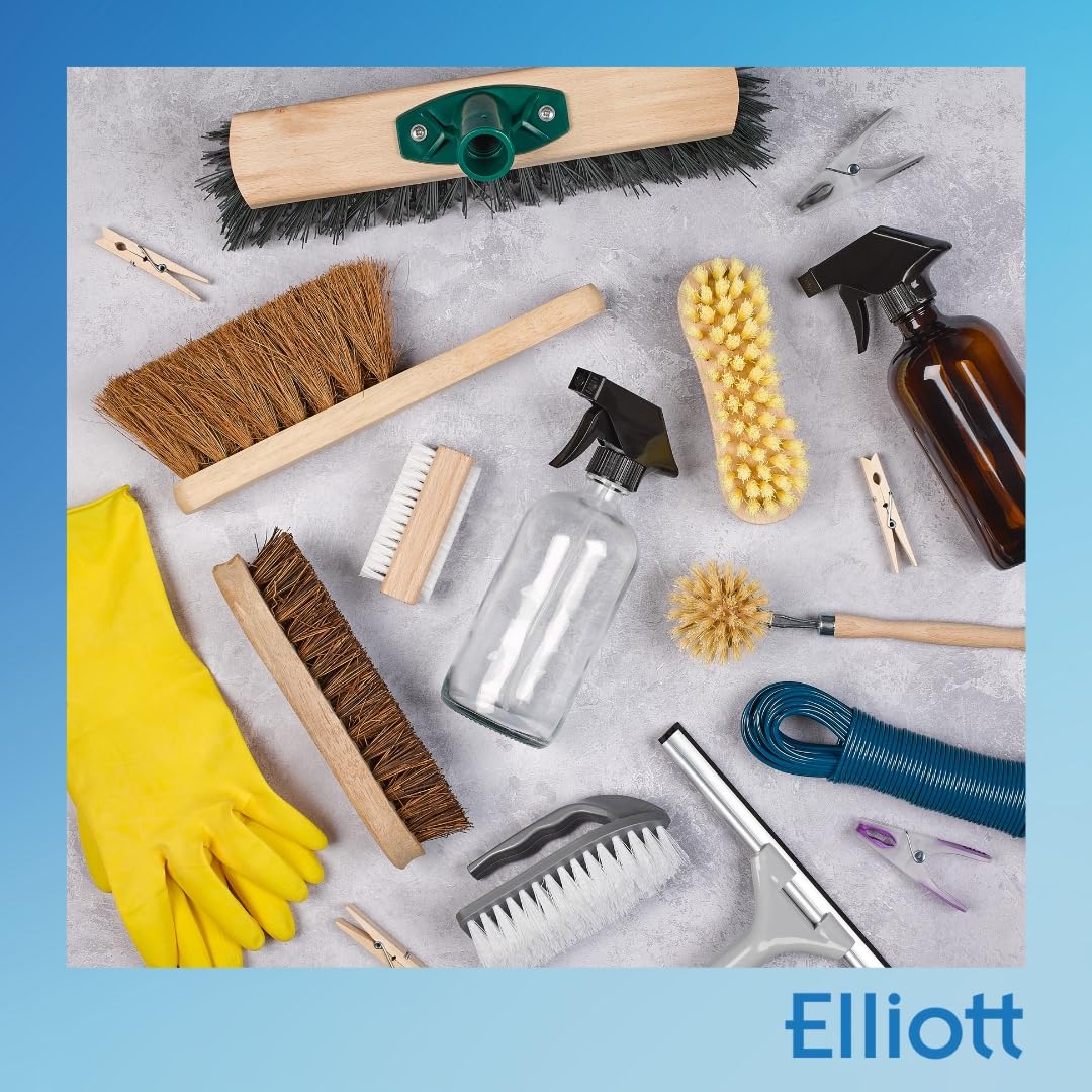 Elliott - Wooden Hand Brush with Soft Coconut Fibre