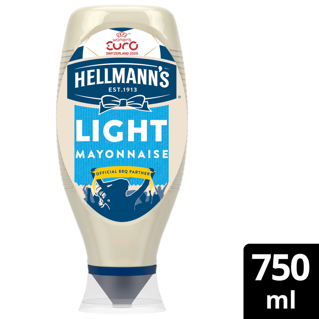 Hellmann's UEFA Women's EURO 2025 Limited Edition Light Mayonnaise Squeeze Bottle