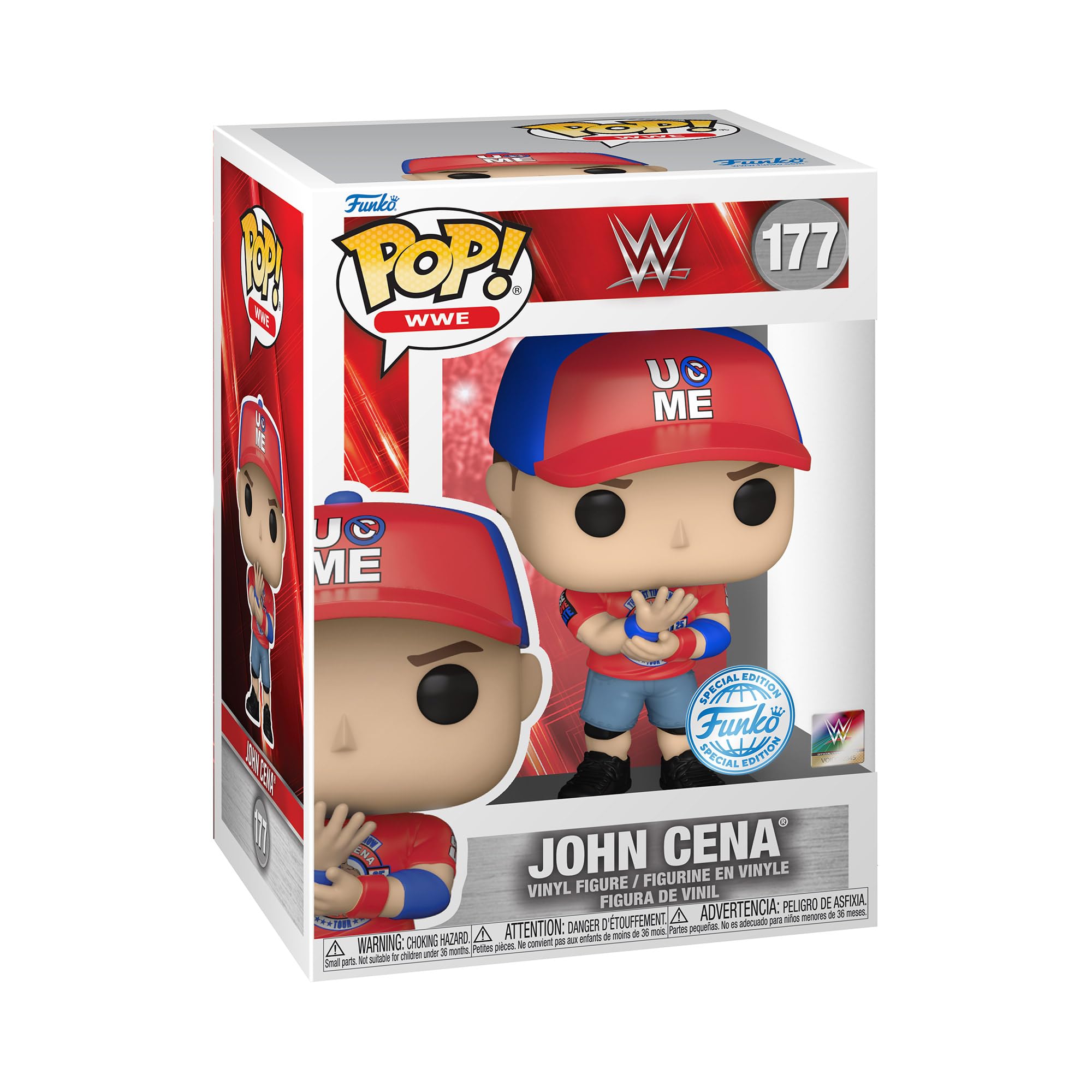 Funko Pop! WWE: John Cena - (Can't See Me) - Amazon Exclusive - Vinyl Colle 1