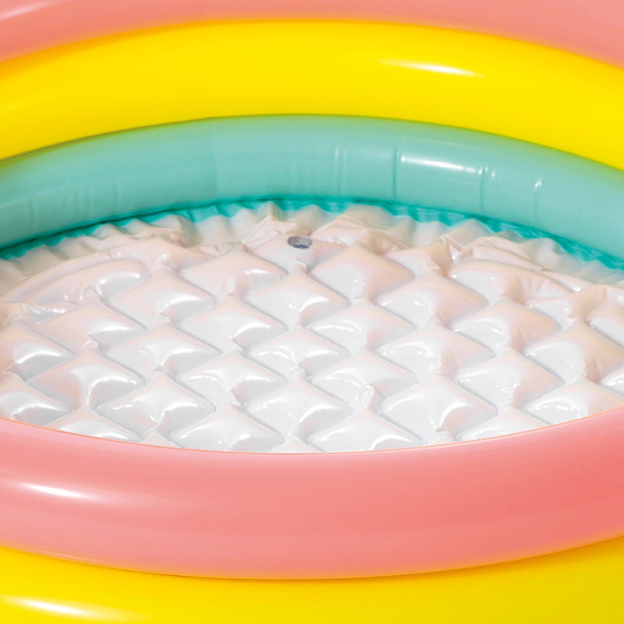 Intex Sunset Glow Baby Pool - Inflatable, Soft Floor | 34" x 10" | 18 Gallons 5