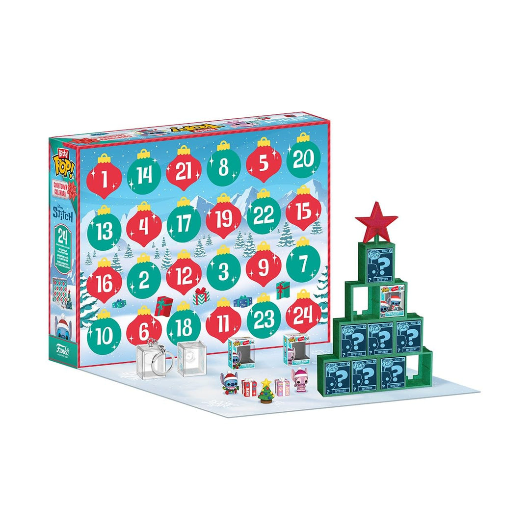 Funko Bitty Pop! Countdown Calendar: Stitch Holiday - Lilo and Stitch Advent Calendar