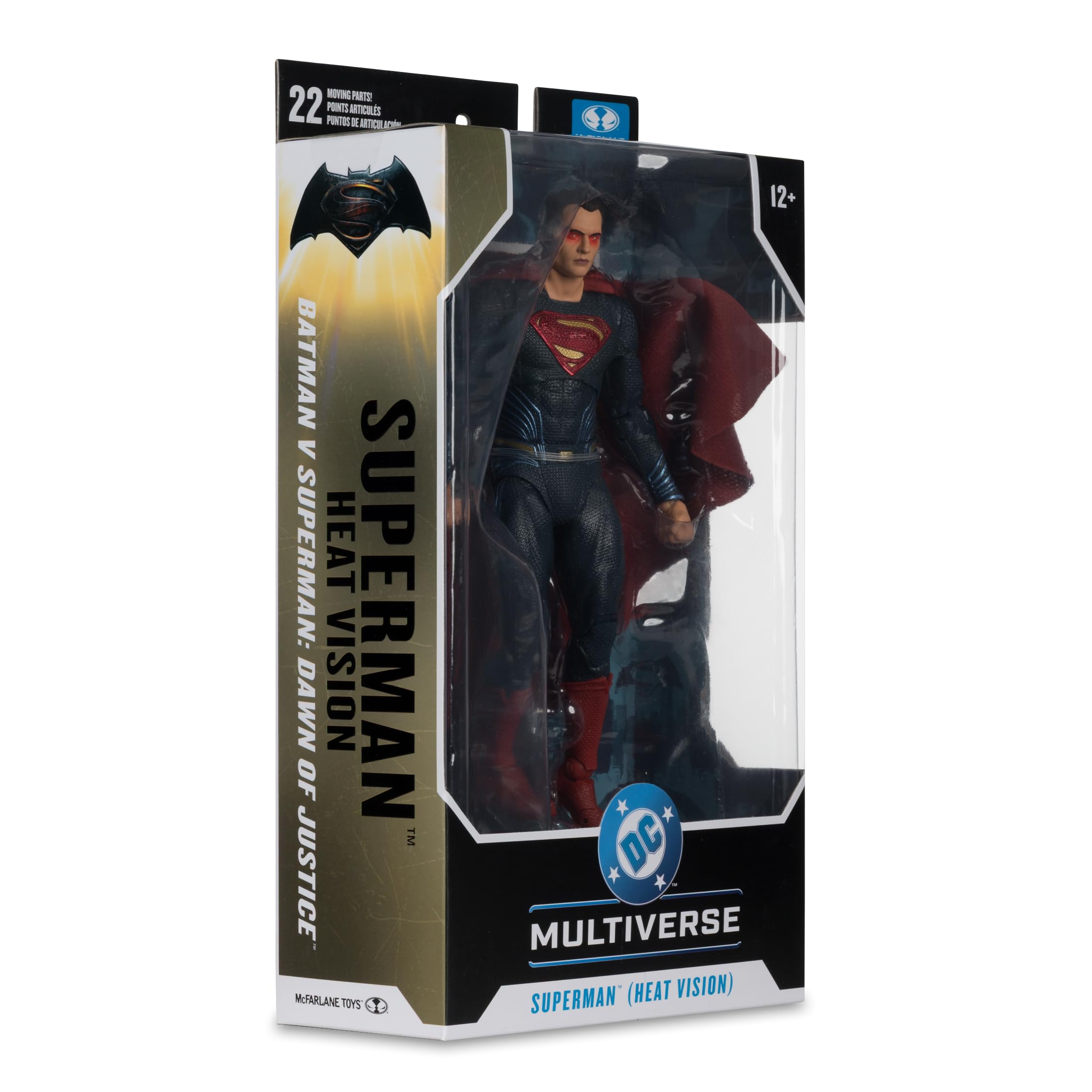 McFarlane DC Multiverse Superman (Heat Vision) 7-Inch Action Figure | Batman V Superman: Dawn of Justice 5