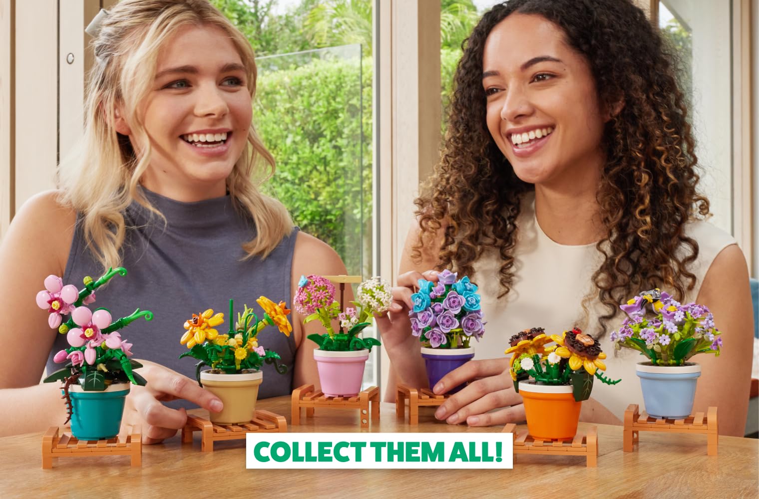 MAX Premium Garden Pot Plants Building Bricks Set - Sunflower Capsule (151 Pieces) 4