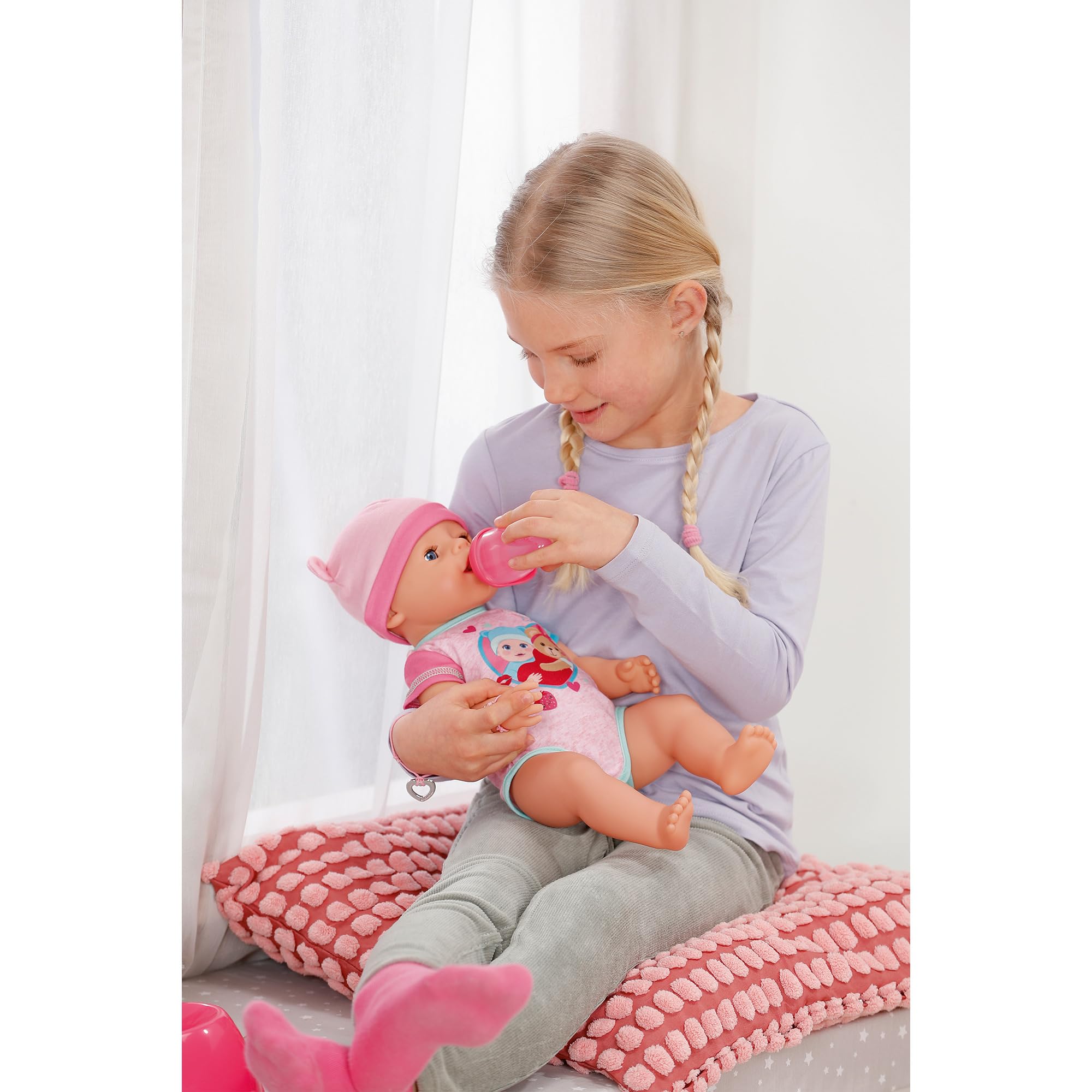 BABY born Emma - 43cm Interactive Baby Doll with 10 Functions & Accessories for Kids 3