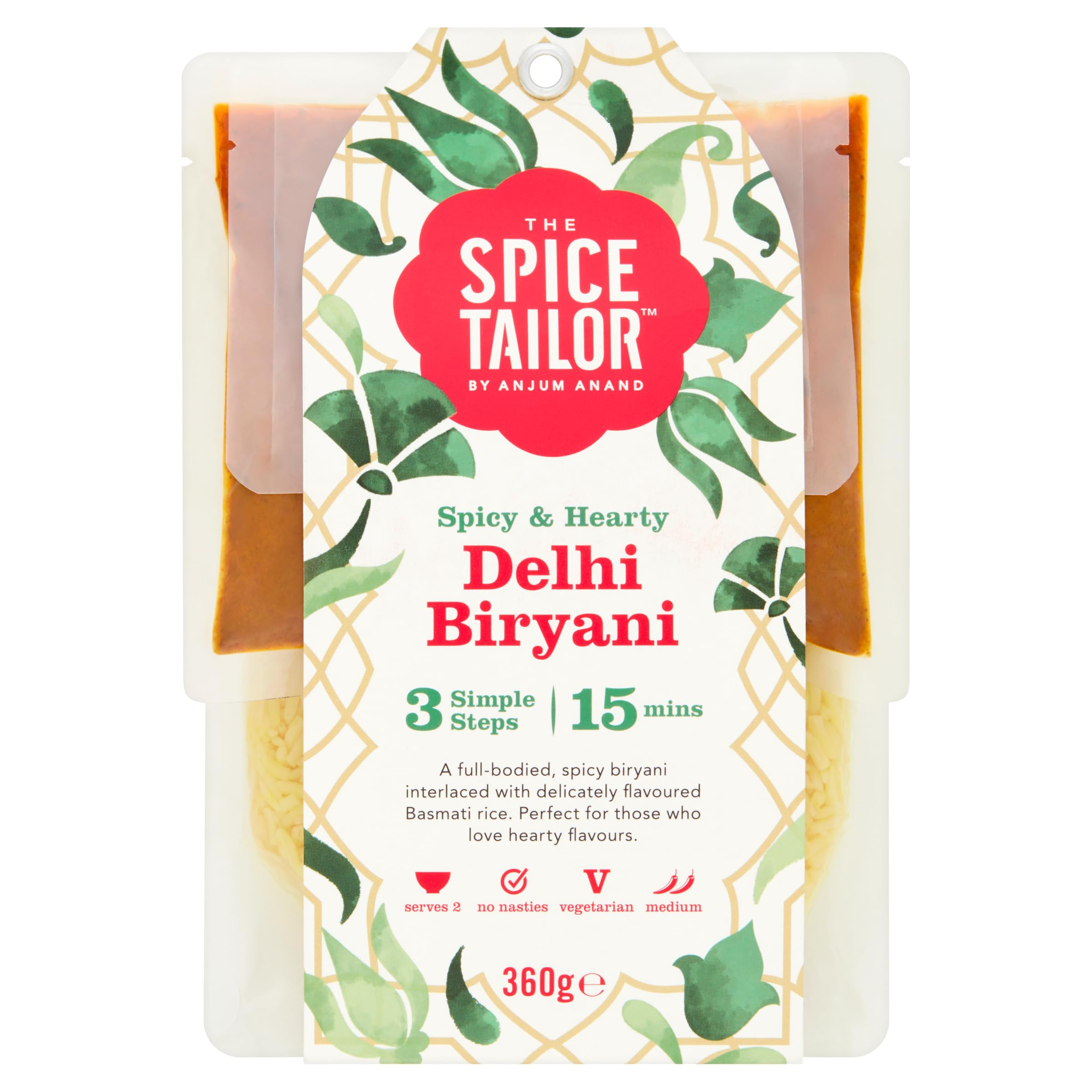 The Spice Tailor Delhi Biryani Kit - Authentic Indian Meal | 360g 1
