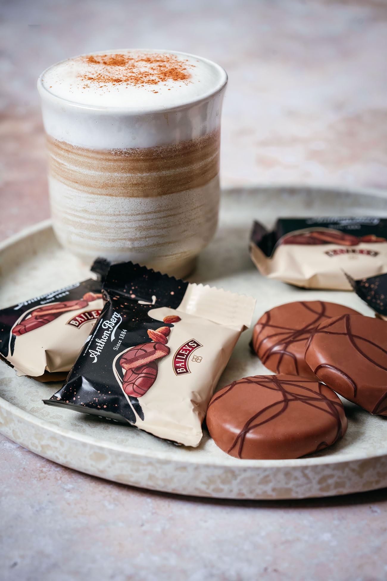 Anthon Berg Baileys Treats - Milk Chocolate Covered Marzipan with Baileys Flavor, 175g 5