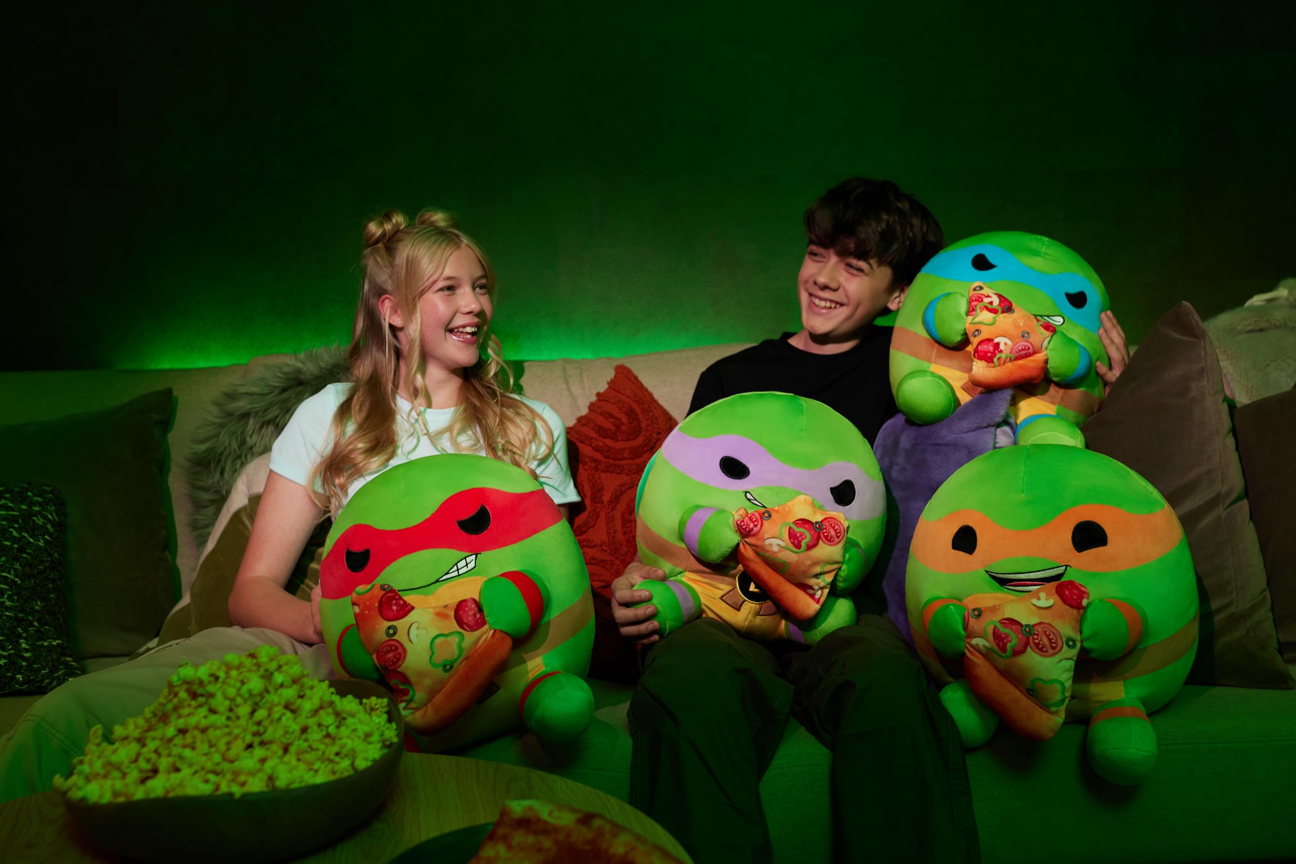 Snackles Teenage Mutant Ninja Turtles Plush Doll - 35 cm Soft Cotton Toy | Limited Edition 6