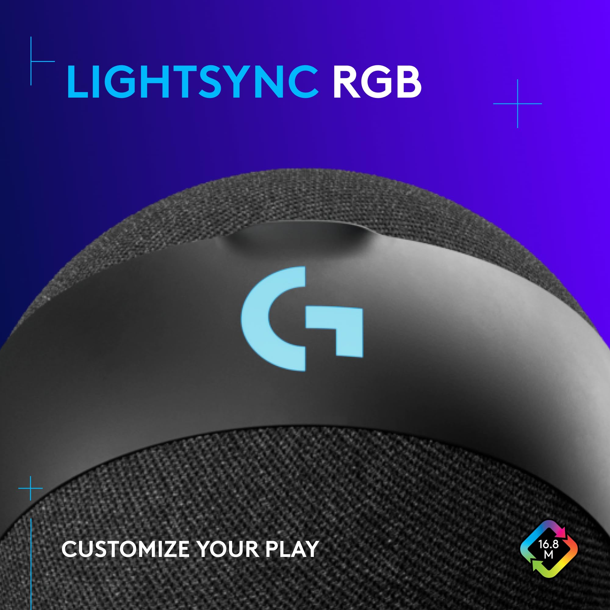 Logitech G Yeti Orb Condenser RGB Gaming Microphone with LIGHTSYNC USB Mic 2