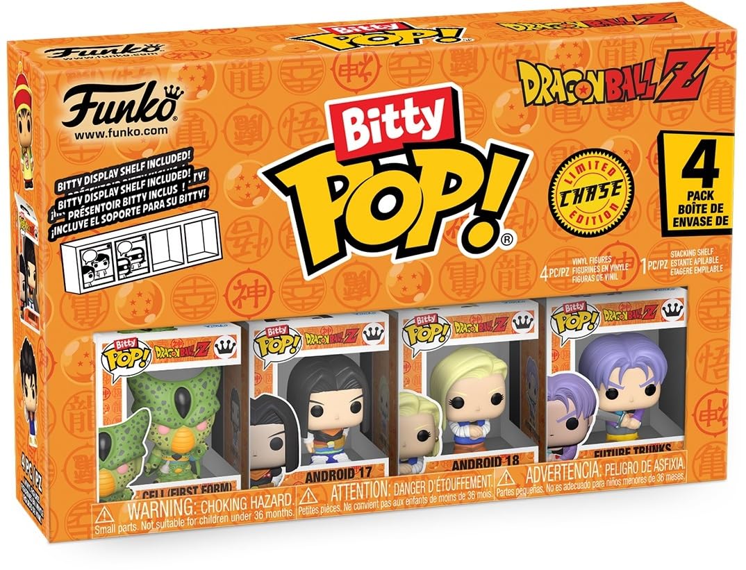 Funko Bitty Pop! Dragon Ball Z - Frieza 4PK Vinyl Figure Set 1