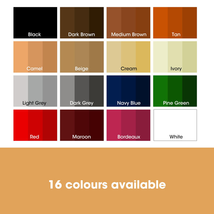 Furniture Clinic Leather Recolouring Balm - White Shade for Faded & Scratched Sofas, Car Seats, Shoes, and Clothing