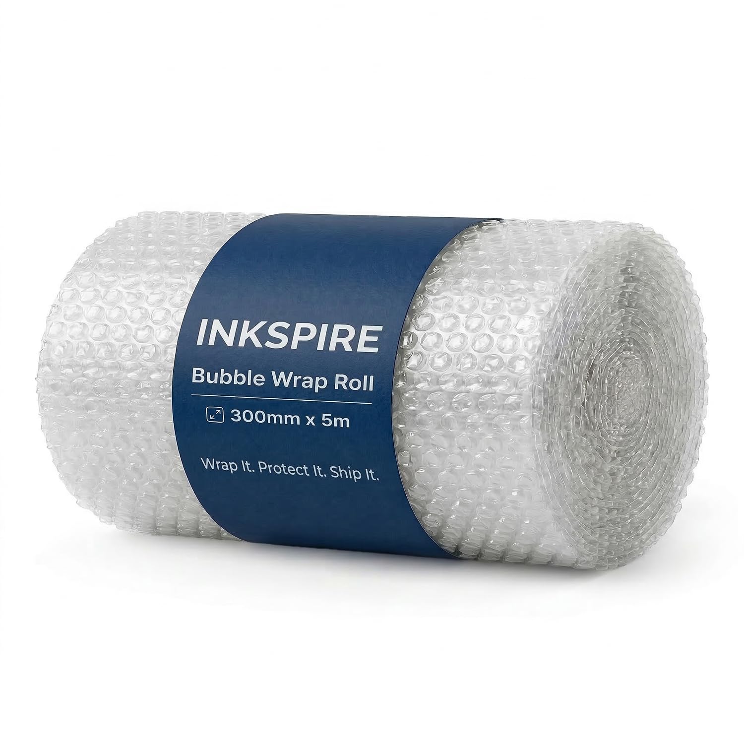 Inkspire Bubble Wrap Roll - 300mm x 5m | Small Size | Lightweight & Durable Protection