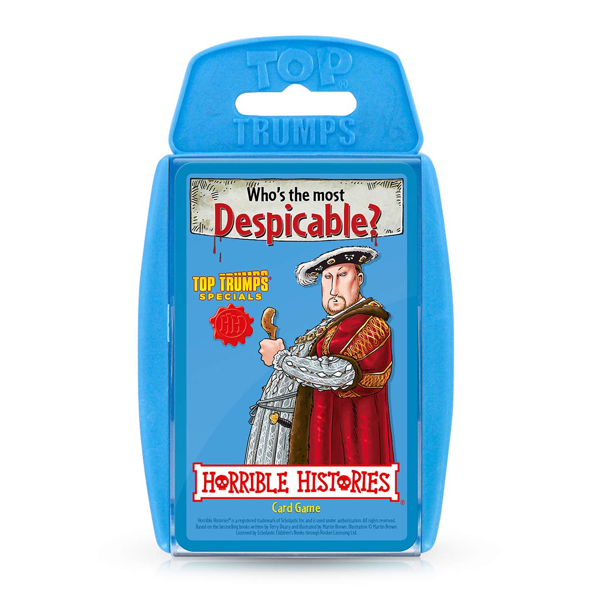 Top Trumps Horrible Histories Specials Card Game | Portable | Multicolor 1