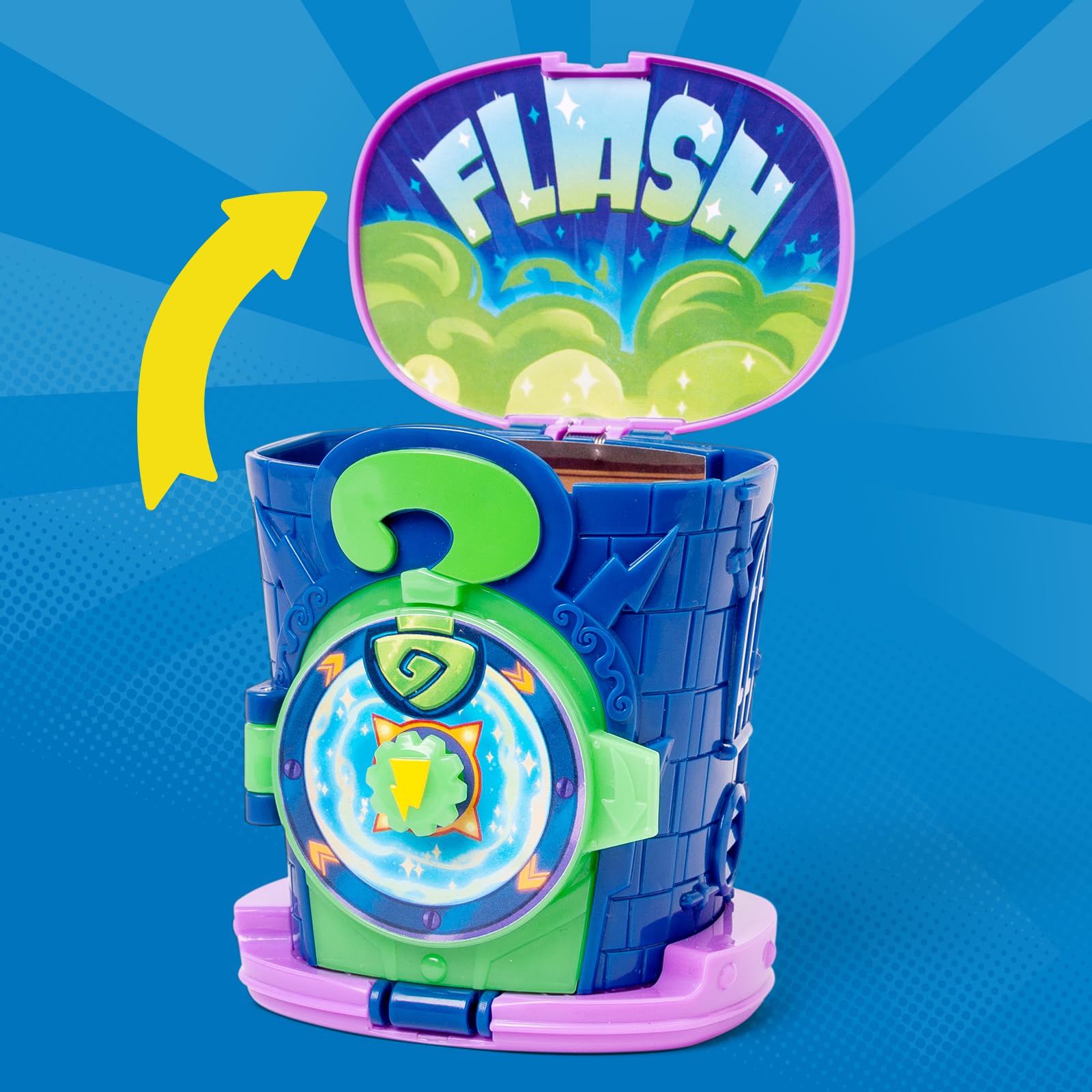 SUPERTHINGS RIVALS OF KABOOM Enigma's Hidden Base Enigma Playset | Plastic | Unisex Children 6