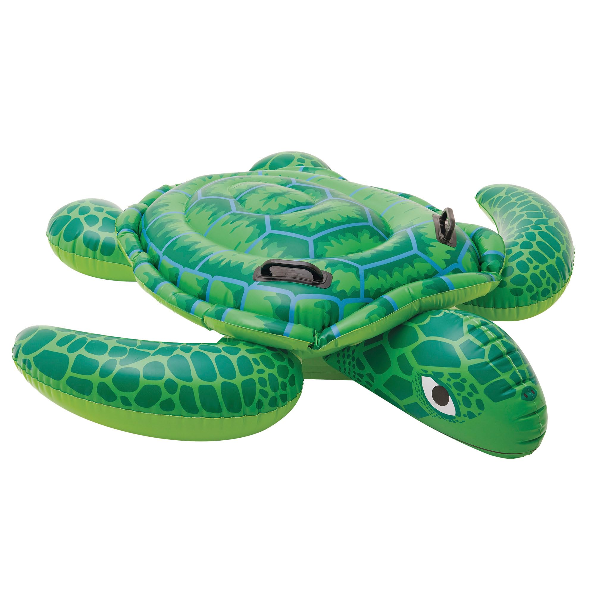 Intex Lil' Sea Turtle Ride On Pool & Beach Toy - 1.50m x 1.27m | Durable Vinyl 7