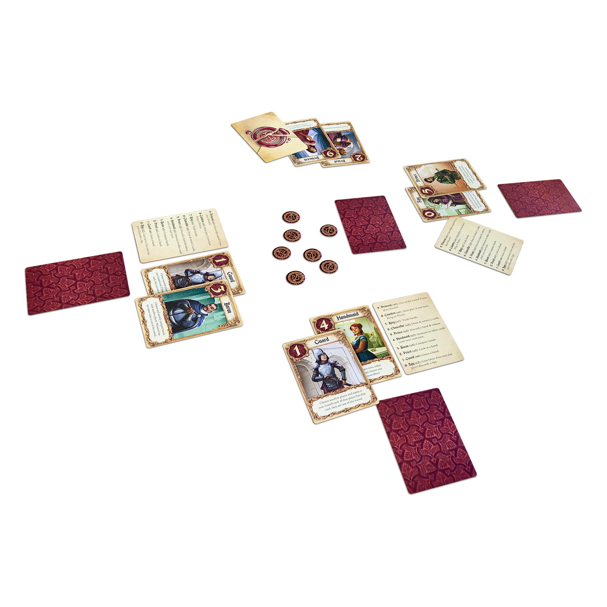 Z-Man Games Love Letter - Eco-Friendly Family Card Game for Ages 10+ 2