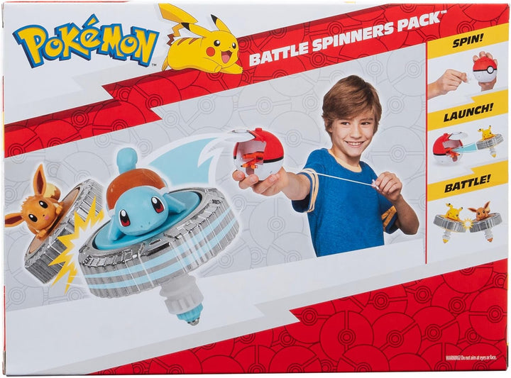 Pokémon Squirtle Battle Spinner Pack with Poké Ball Launcher (EMEA Exclusive)