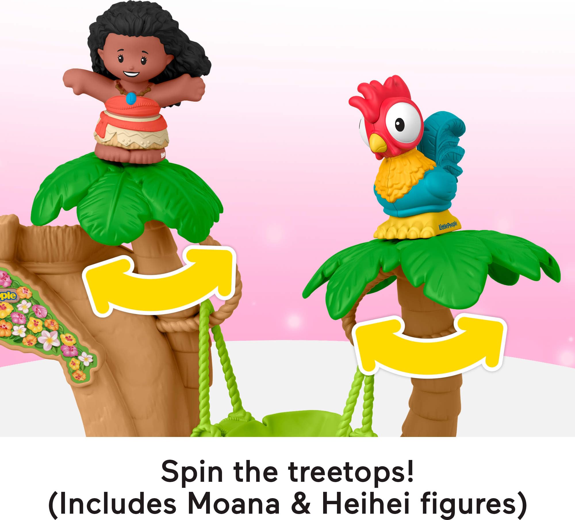 Fisher-Price Little People Disney Princess Moana Adventure Village Playset - 3-Floor Interactive Play for Toddlers 2