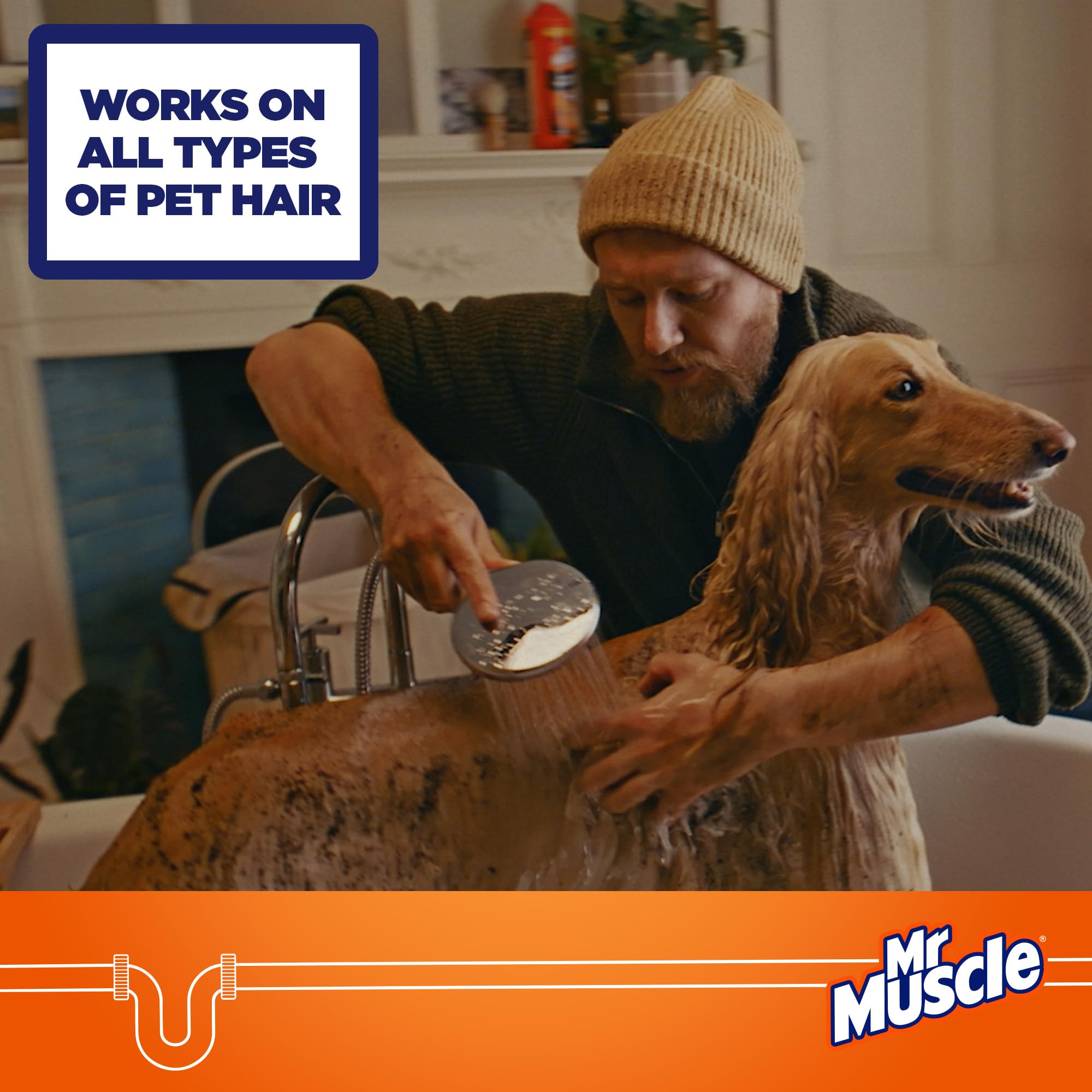 Mr Muscle - Pet Hair Drain Unblocker Gel 4