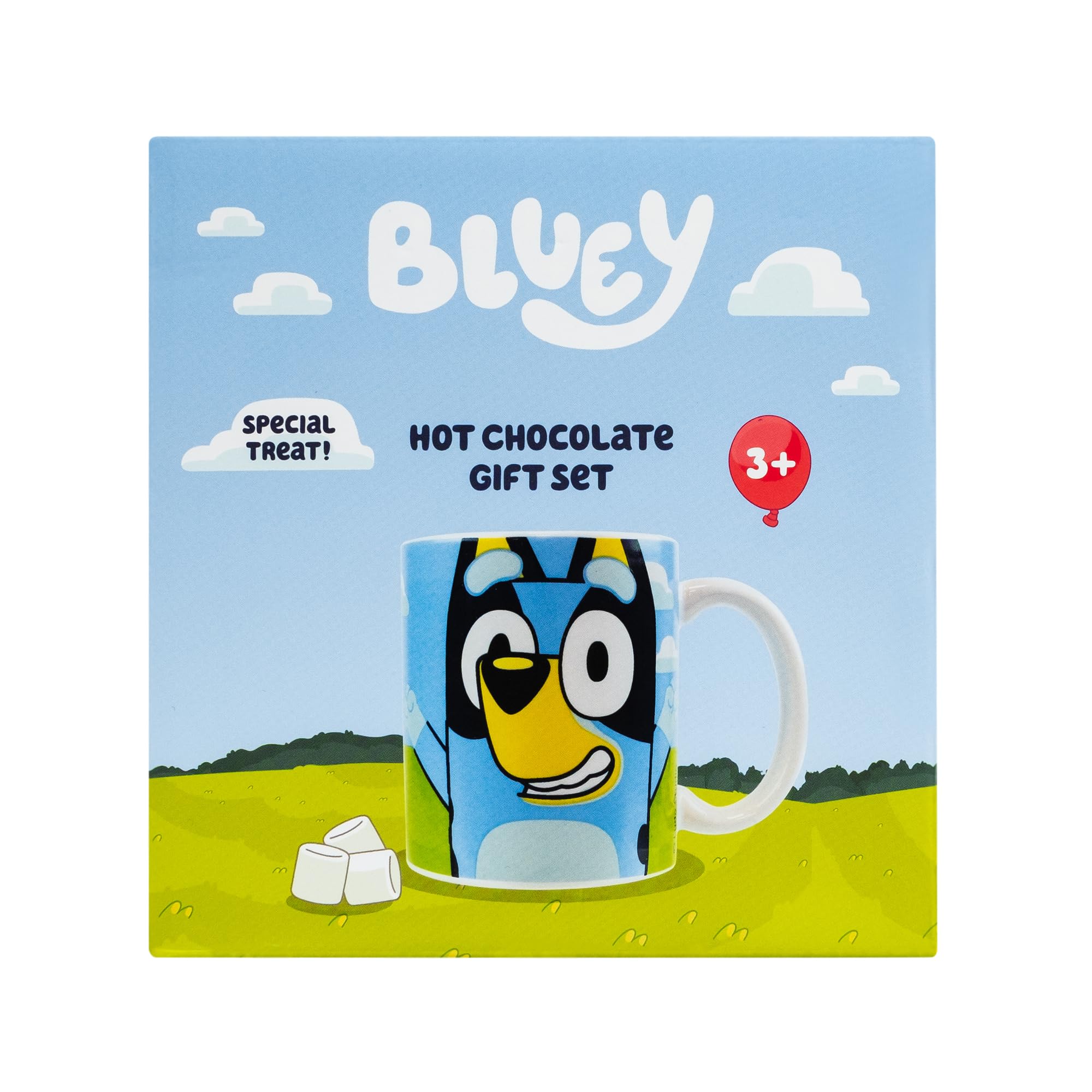 Beams International - Bluey Hot Chocolate Gift Set with Mug Featuring Bluey & Bingo 5