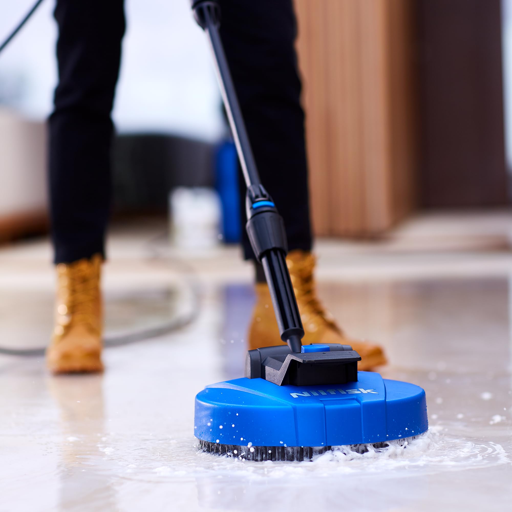 Nilfisk Patio Cleaner with Adjustable Pressure for Decks, Tile, Pavements | Max 1300 PSI 5