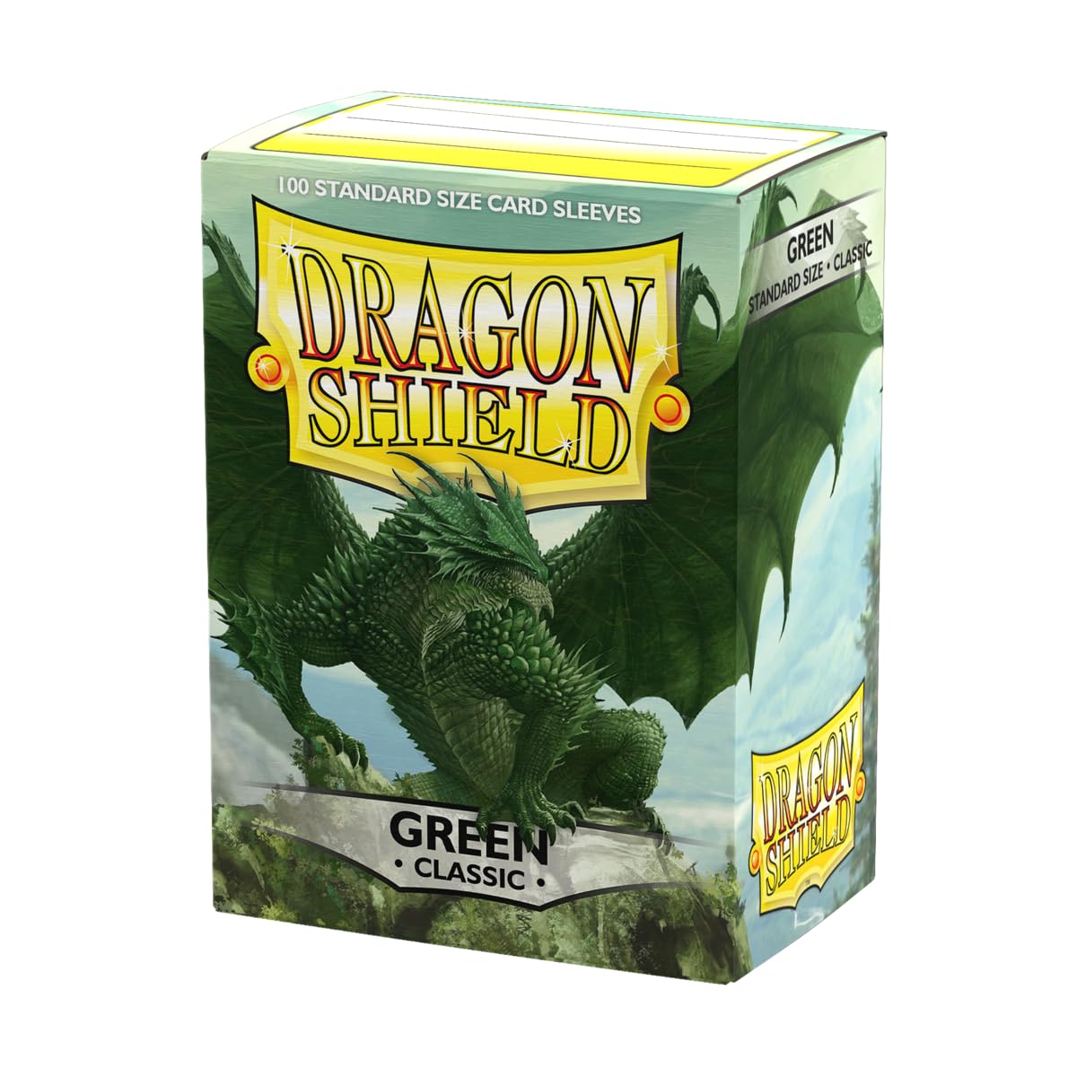 Dragon Shield Box mit 100 hochwertigen Sammelkartenhüllen – Grün 4