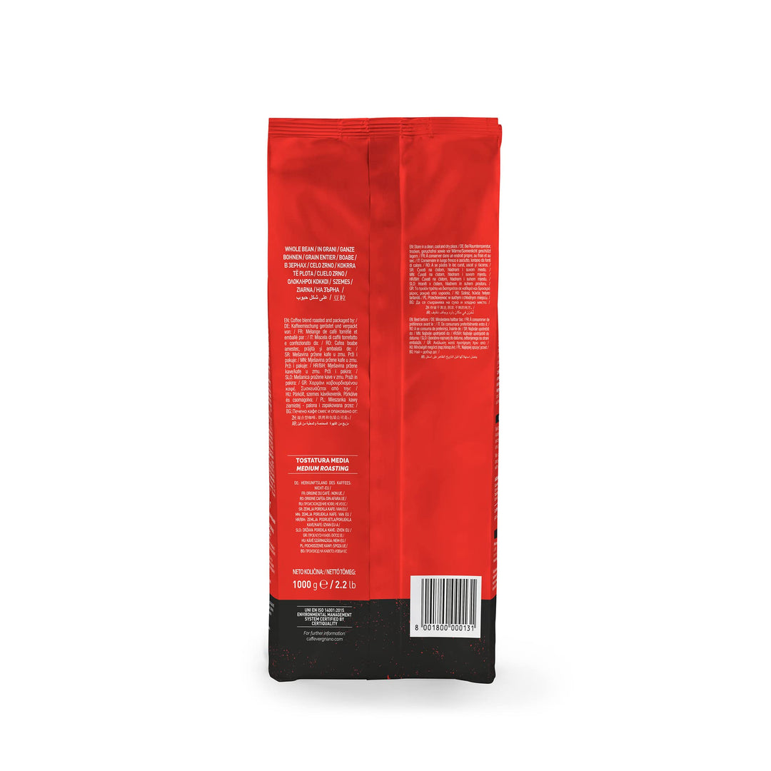 Caffè Vergnano 1882 Espresso Whole Bean Coffee - 1 kg Pack