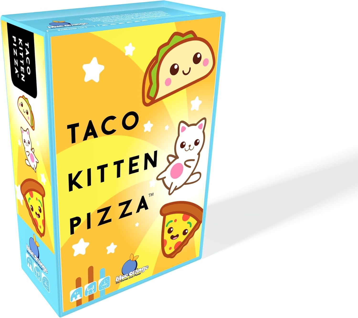 Blue Orange Taco Kitten Pizza Card Game for Kids Ages 4+ 1