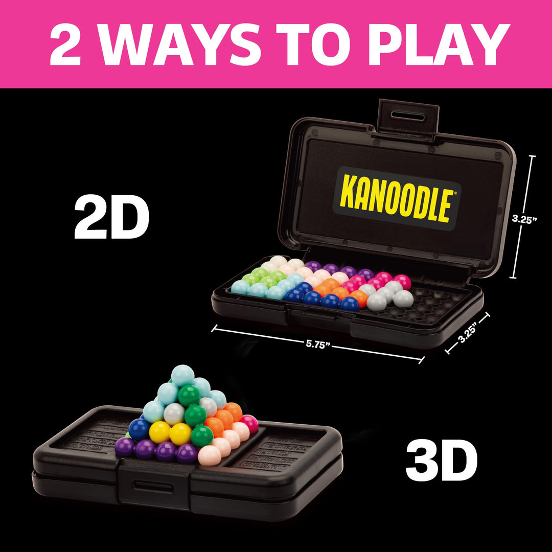 Learning Resources Kanoodle 3D Brain Teaser Puzzle Game with 200 Challenges