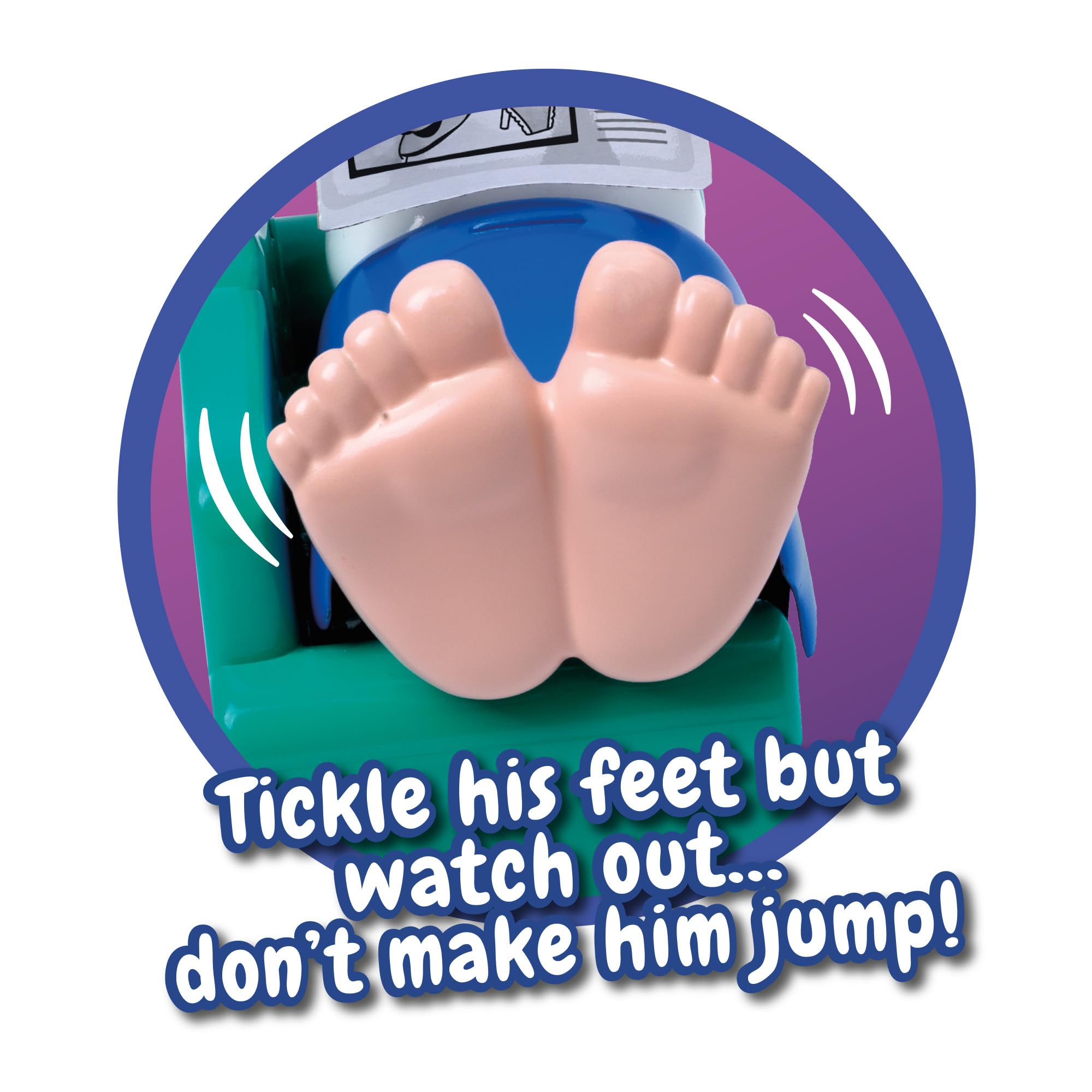Ideal Grandad Tickle Toes: The Stack, Tickle and Topple Family Board Game 4
