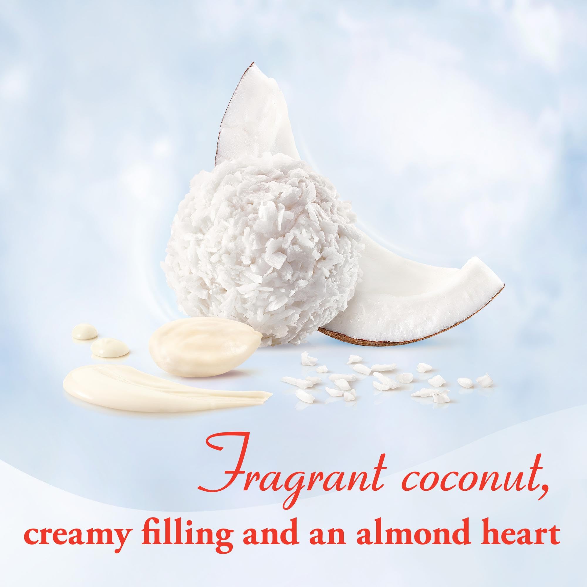 Ferrero Raffaello Pralinen – Schokoladengeschenk zu Ostern, Kokos- und Mandel-Leckereien, 230 g 8