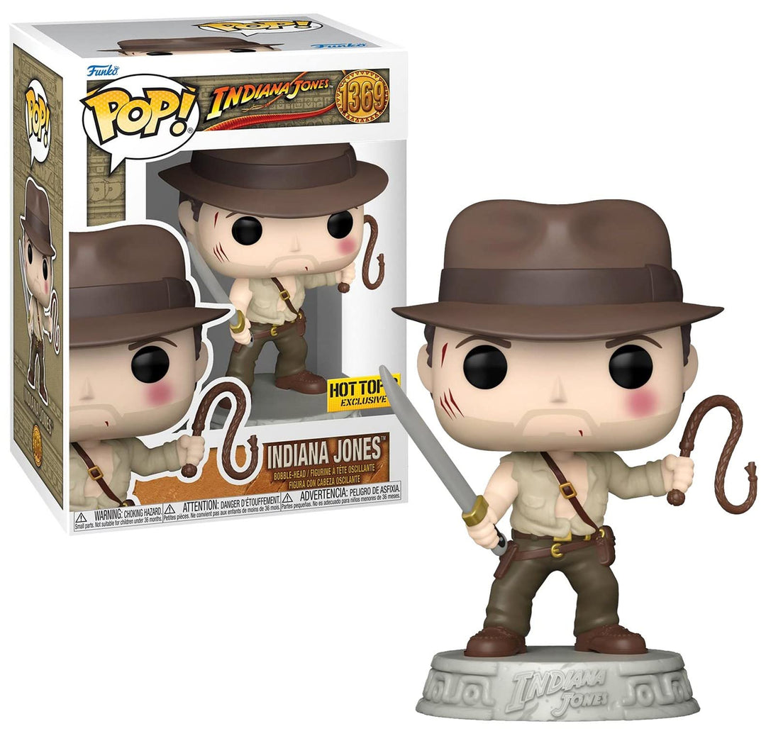 Funko Pop! Vinyl - Indiana Jones (w/ Whip) #1369 (Yachew Exclusive)
