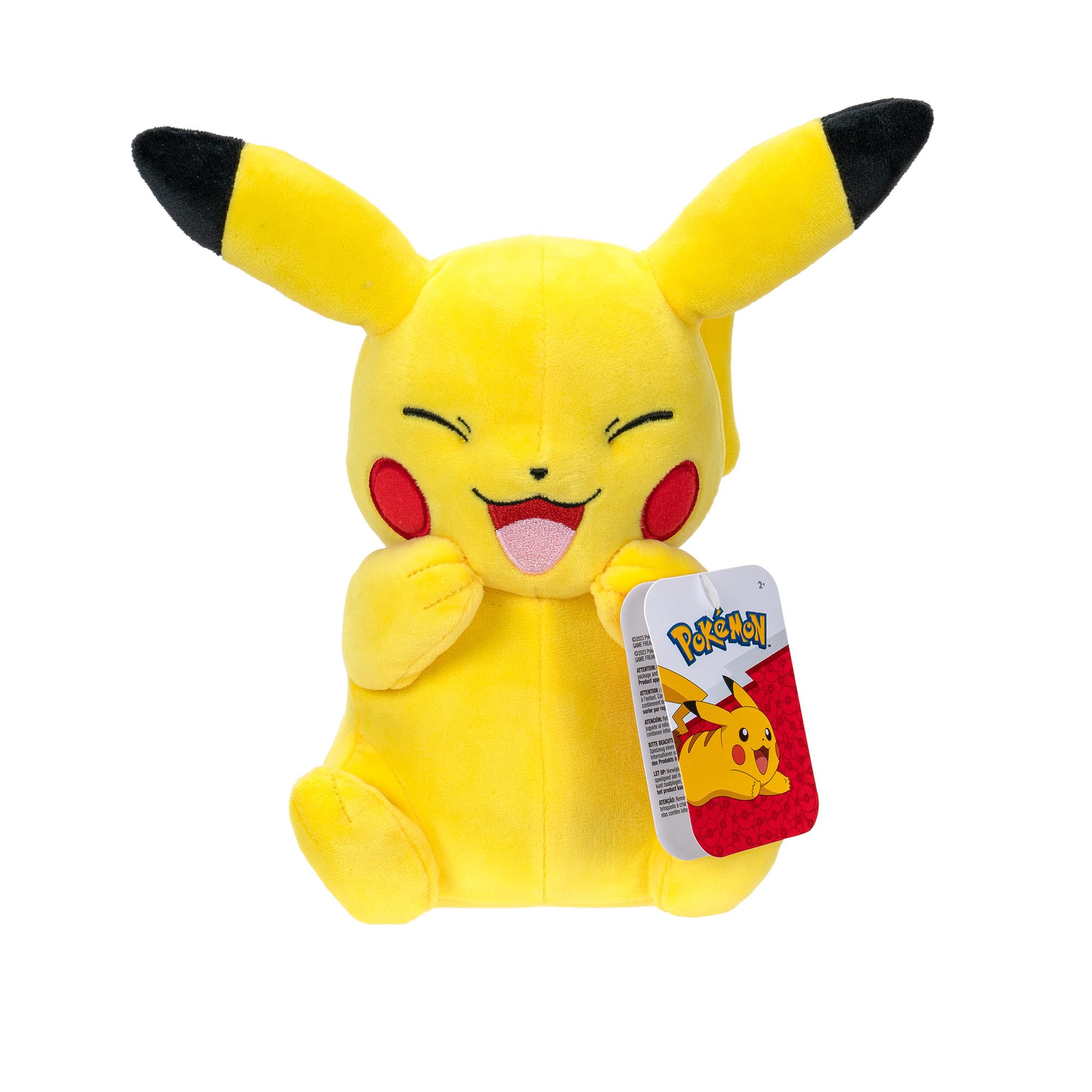 Pokémon Pikachu 8-Inch Plush Toy | Ultra-Soft Polyester | Ages 3+ 2