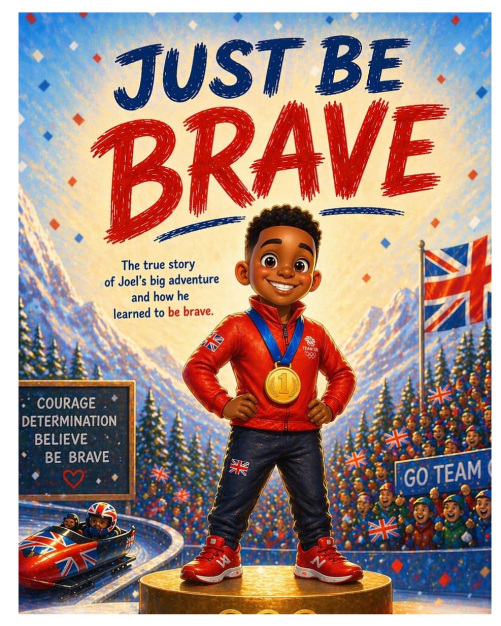 Just Be Brave by Joel Fearon | Children's Action & Adventure Comic | Ages 3-10 1
