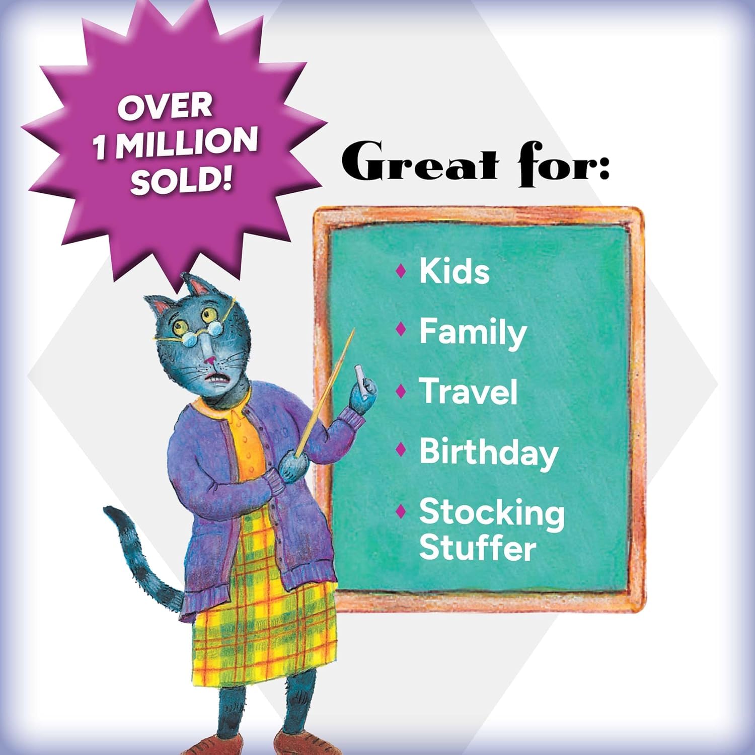 CEACO Rat-a-tat Cat Game - Ages 6+, 2-6 Players, 20 Min Playtime | Educational Card Game 6