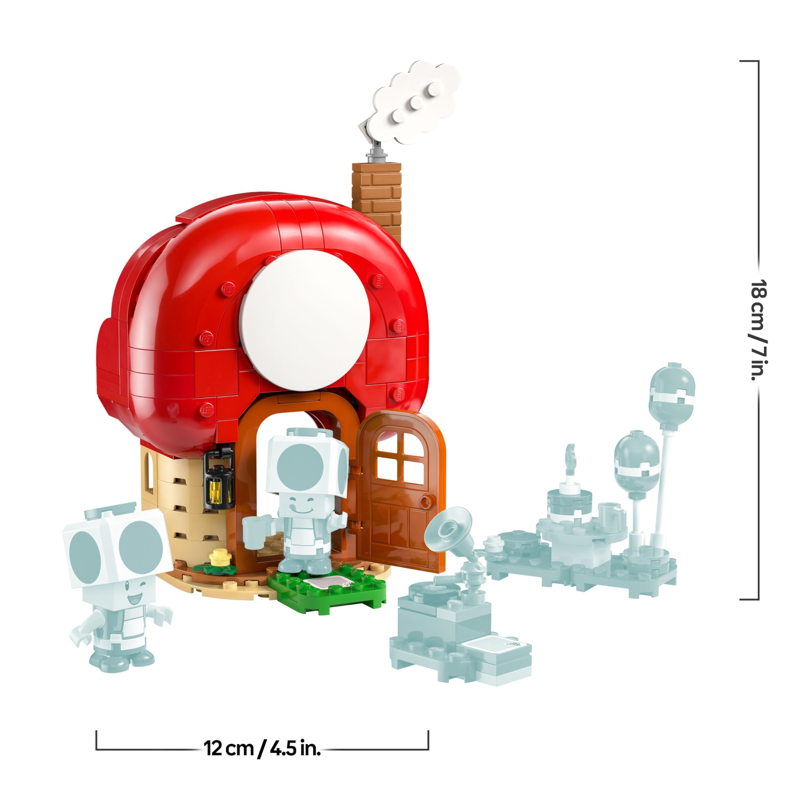 LEGO Super Mario Party at Toad's House Building Set 72041 for Ages 7+ | Includes 2 Figures 9