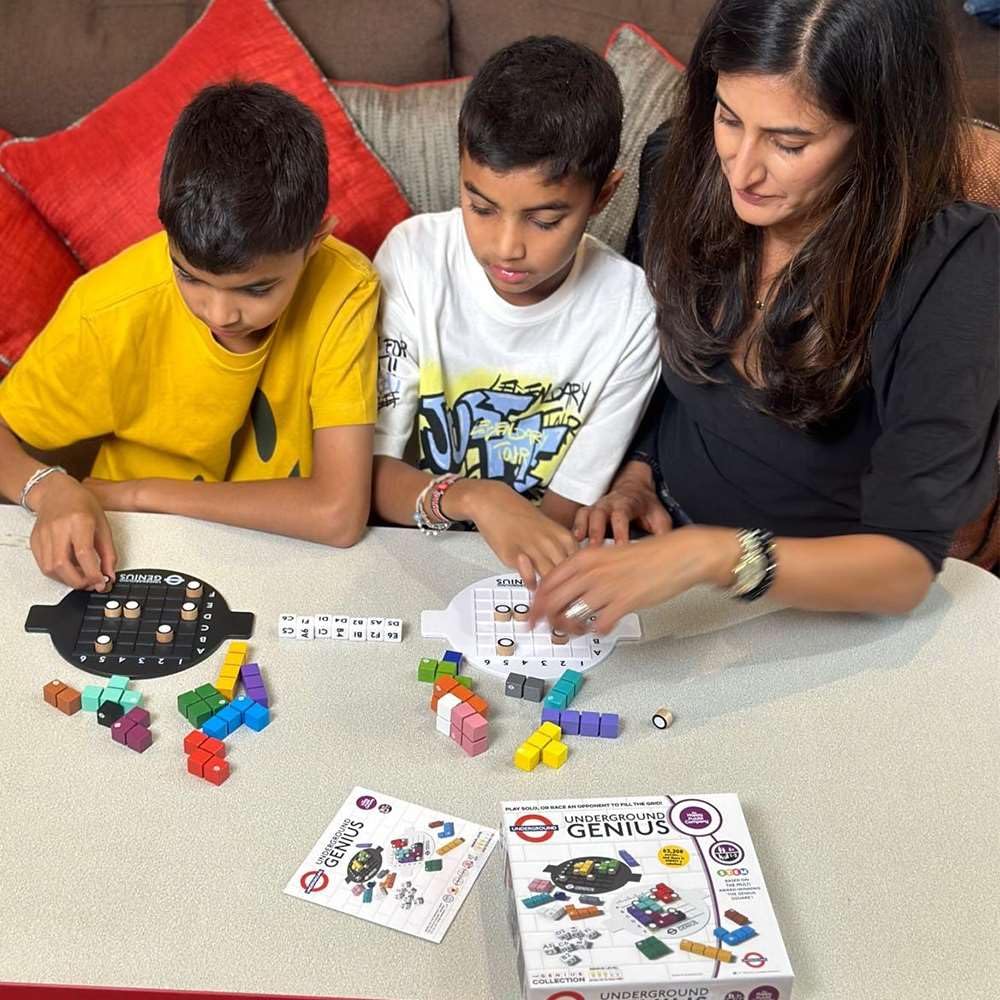 The Happy Puzzle Company Underground Genius - Official TfL Puzzle Game for Ages 7+ 8