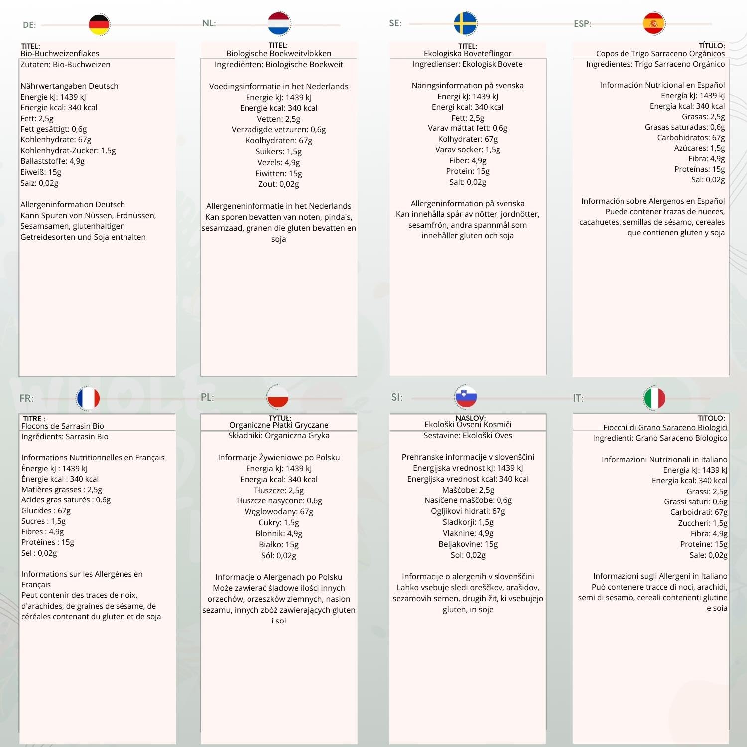 Wholefood Earth Organic Buckwheat Flakes – 1 kg | Raw | GMO Free | Vegan | Source of Fibre | Certified Organic 4