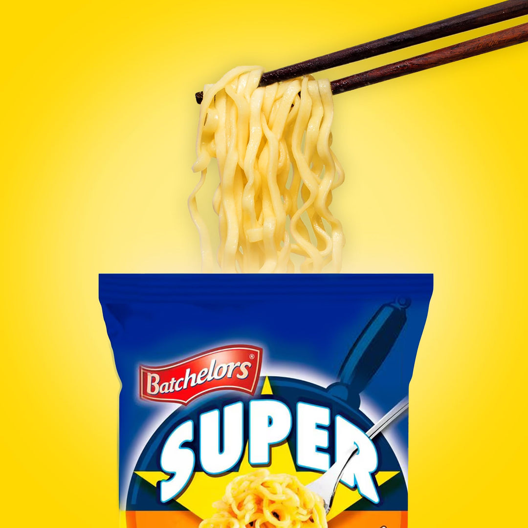 Batchelors Super Noodles Southern Fried Chicken Flavour, Instant Snack, Pack of 8