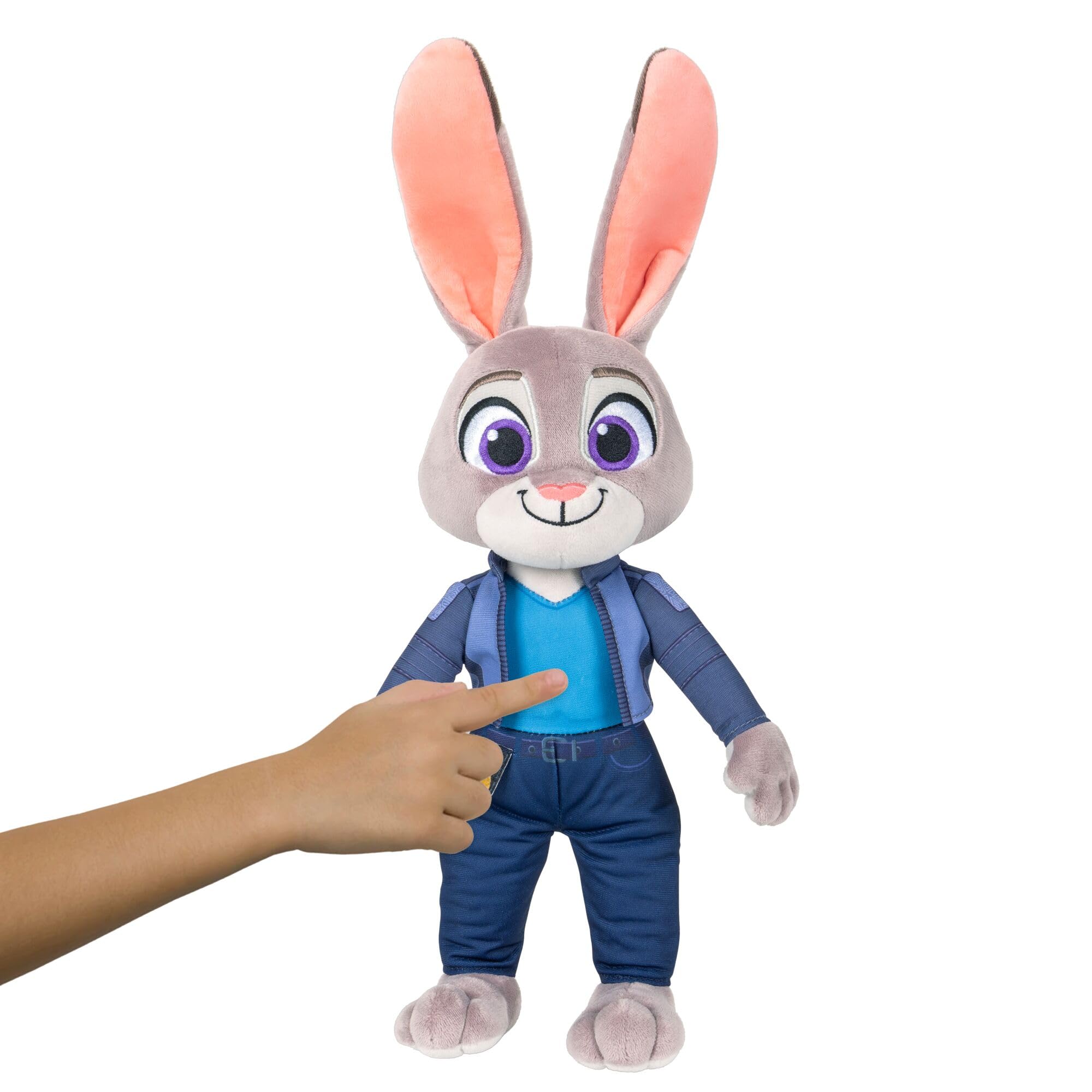 Disney's Zootropolis 2 14" Feature Plush Judy Hopps - 10+ Sounds and Phrases 4