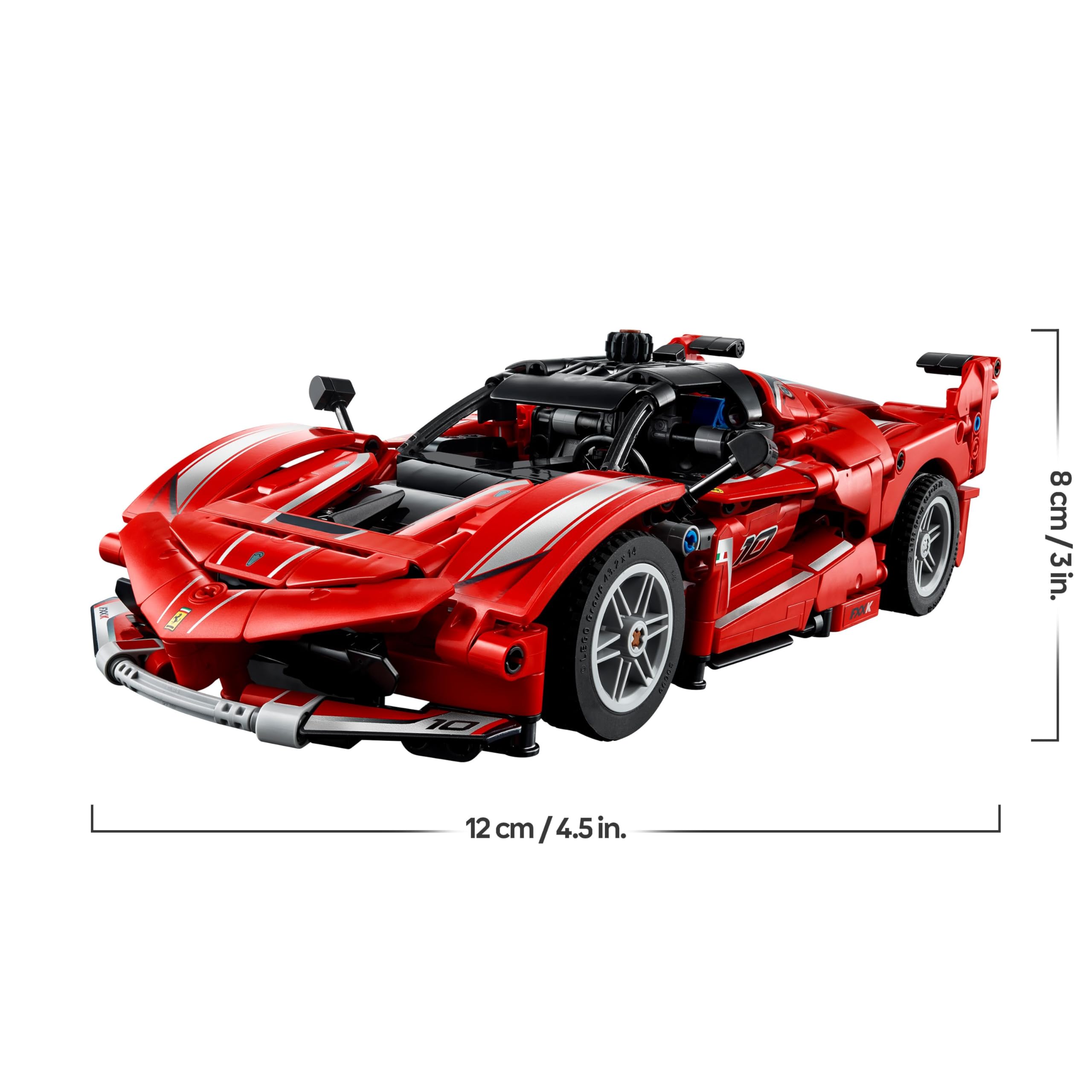 LEGO Technic Ferrari FXX K Race Car Model Building Kit 42212 | Ages 10+ 8