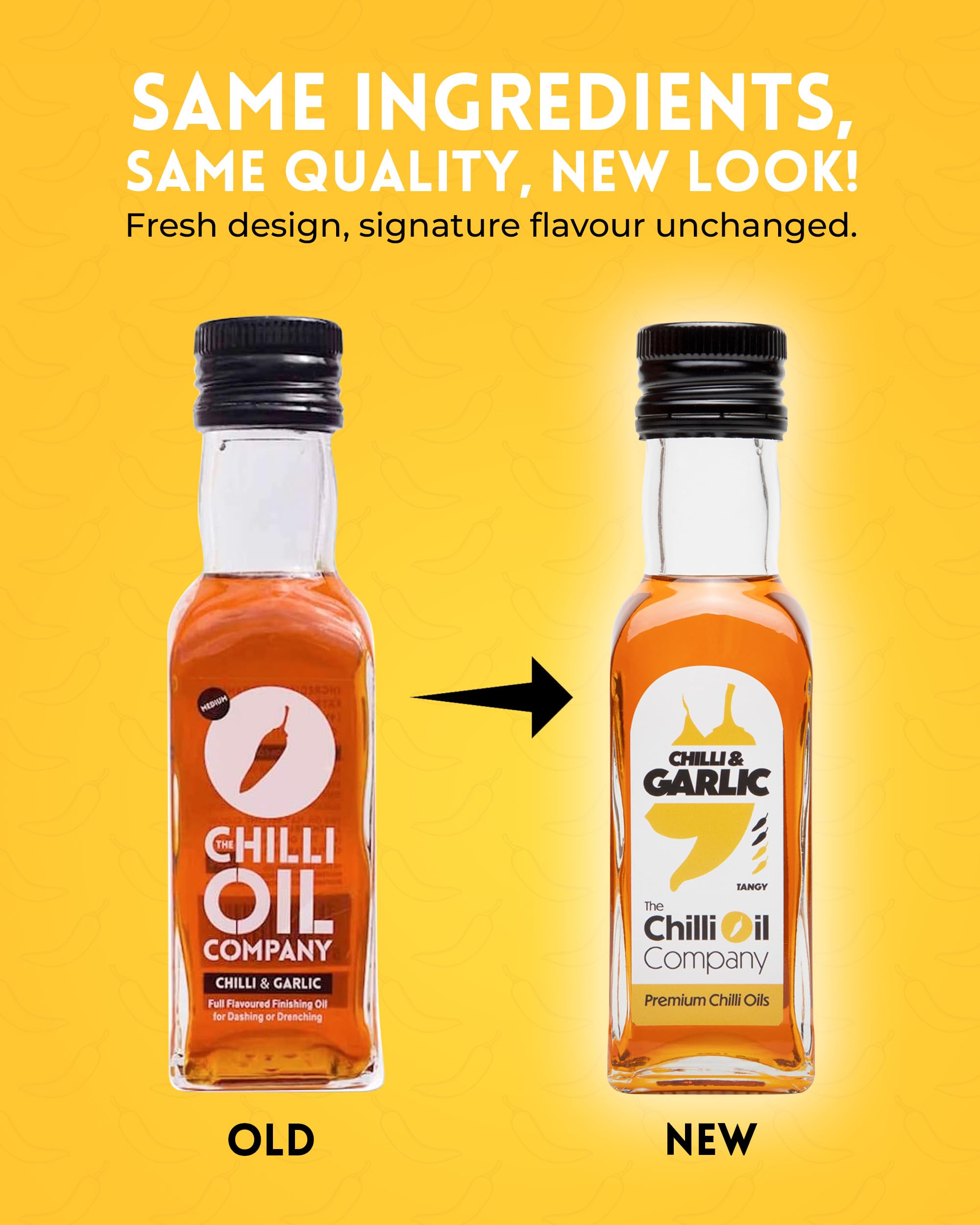 The Chilli Oil Company - Chilli with Garlic 125ml - Medium Hot Sauce with Spanish Extra Virgin Olive Oil 2